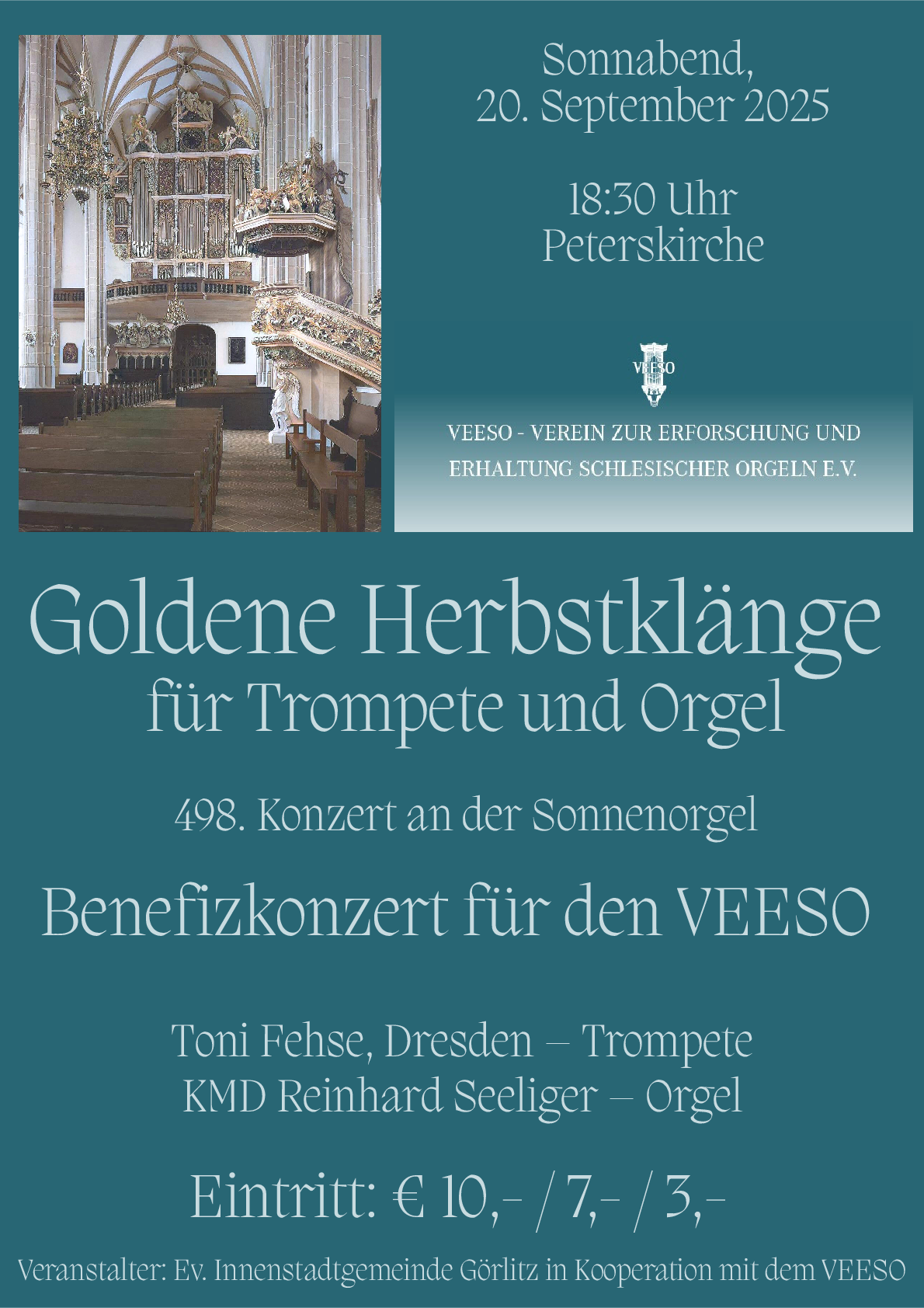 Konzert VEESO 20.9.
